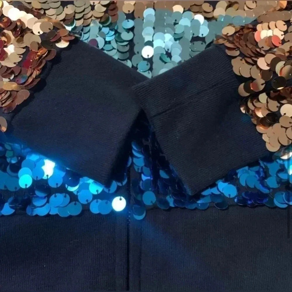 PINK VS FASHION SHOW BLING RAINBOW SEQUINS JACKET - Picture 7 of 11